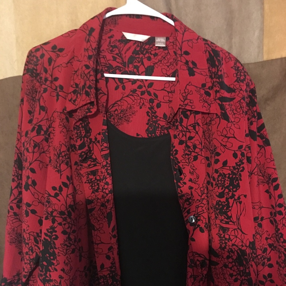 Plus size blouse